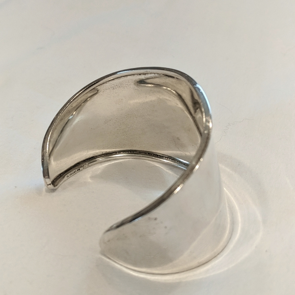 Bracelett cuff solid sterling silver